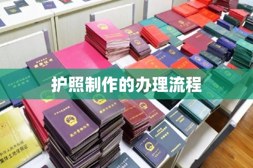 北市护照制作的办理流程