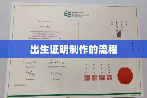 北市出生证明制作的流程