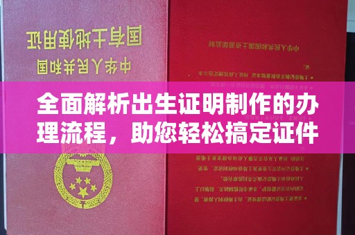 北市全面解析出生证明制作的办理流程，助您轻松搞定证件办理