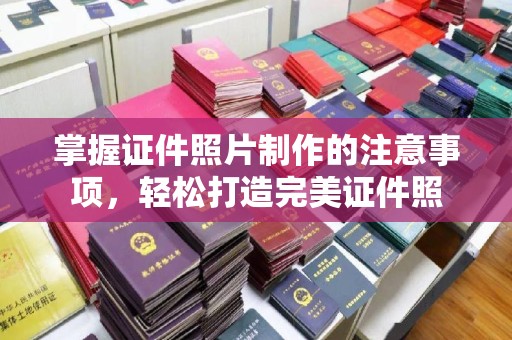 北市掌握证件照片制作的注意事项，轻松打造完美证件照