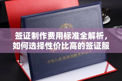 北市签证制作费用标准全解析，如何选择性价比高的签证服务？