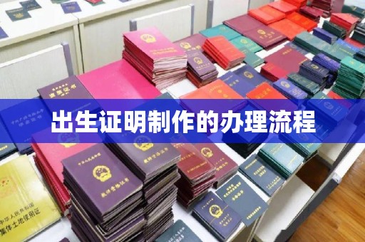 北市出生证明制作的办理流程
