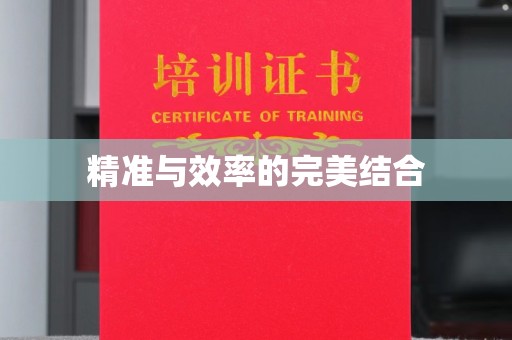 北市精准与效率的完美结合